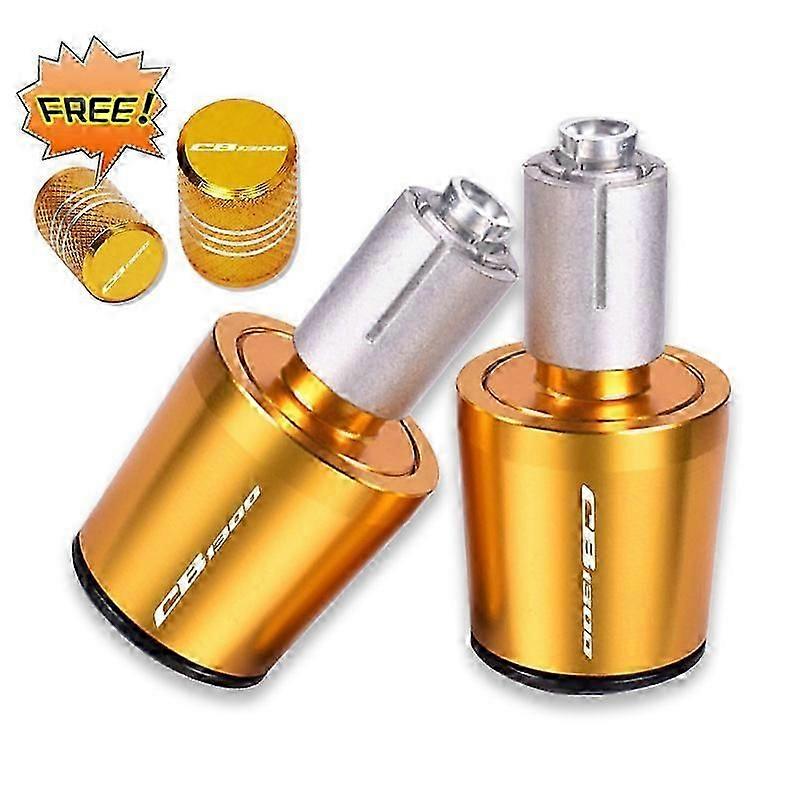 Fit For  Honda CB1100 CB 1100 EX RS 2009-2015 CB1300 CB 1300 X4 SC38 2003-2010 Motorcycle CNC Handle Bar Handlebar Grips Cap End Plug
