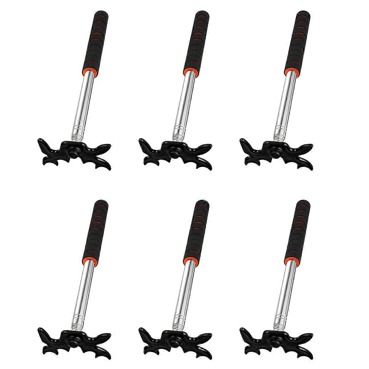 Retractable Billiard Cue Stick Bridge with Bridge Head, Billiard Pool Cue Accessory for Pool Table,B