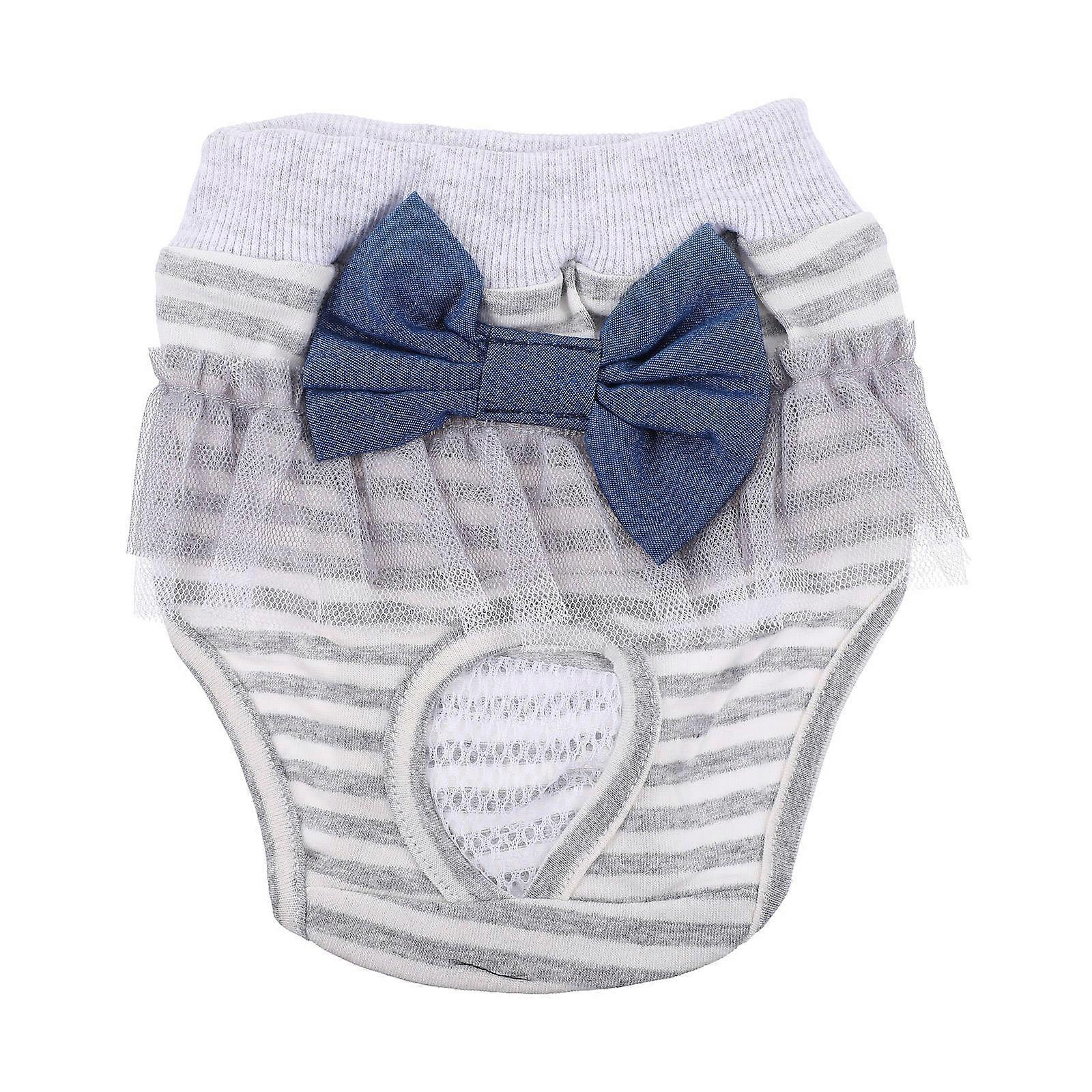 Dog Diapers Female Reusable Panties Shape Comfortable 1Set