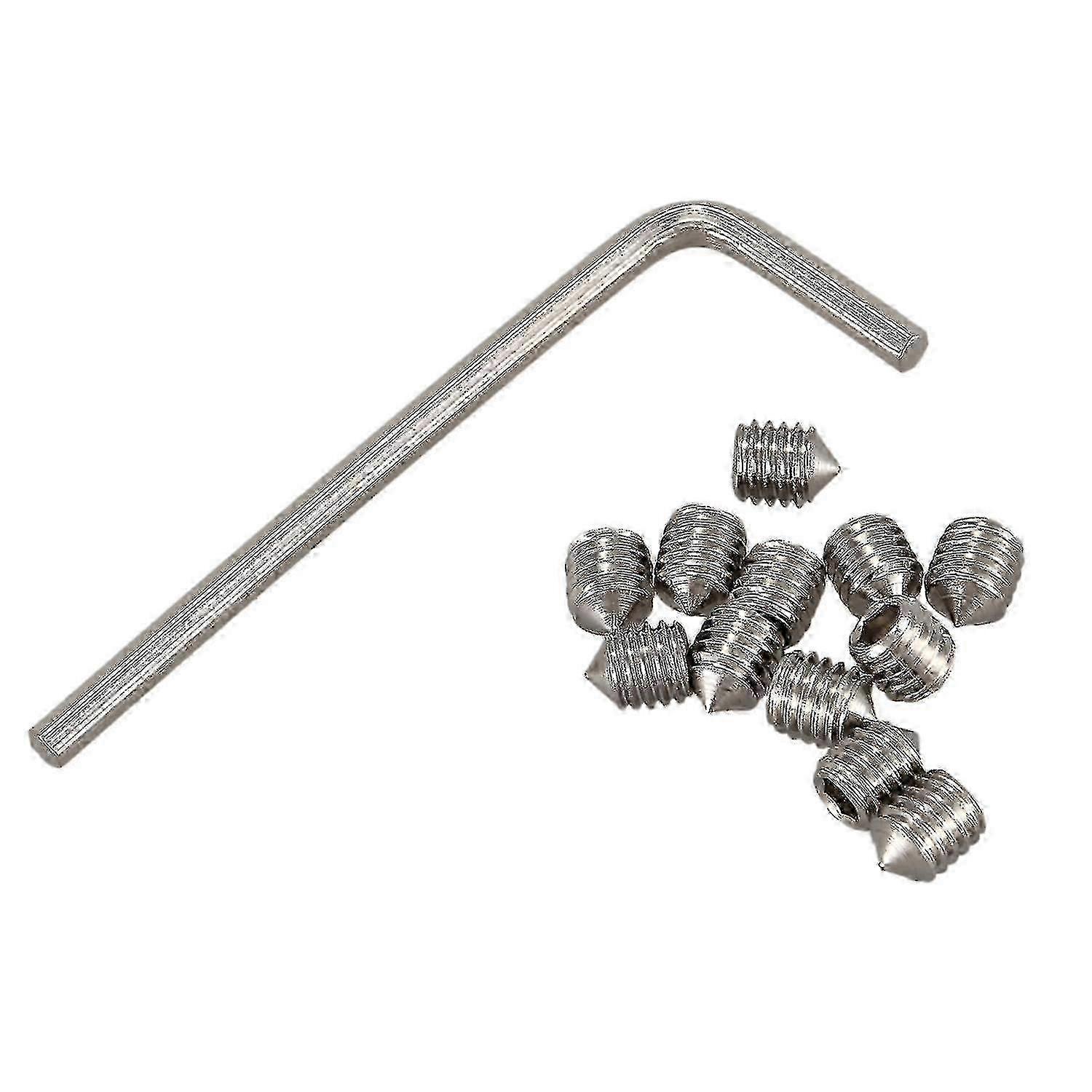 Replacement Manual Crank Handle for Car and Truck Windows - Silver Tone, 2 Pcs