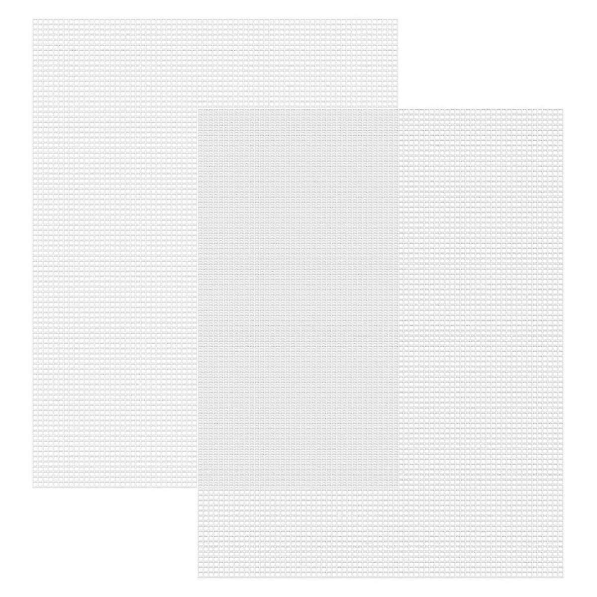 7 Count Plastic Mesh Canvas Sheets for Embroidery, Acrylic Yarn Crafting,Crochet Projects and Make Aquarium Dividers