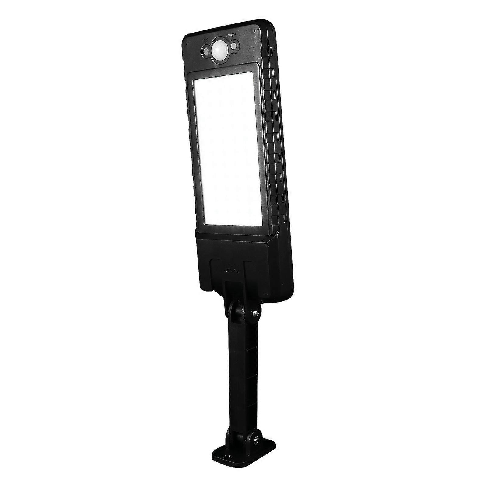 Durable Solar Street Light Black Color Waterproof Function For Bad Weather Sensor Device 1Set