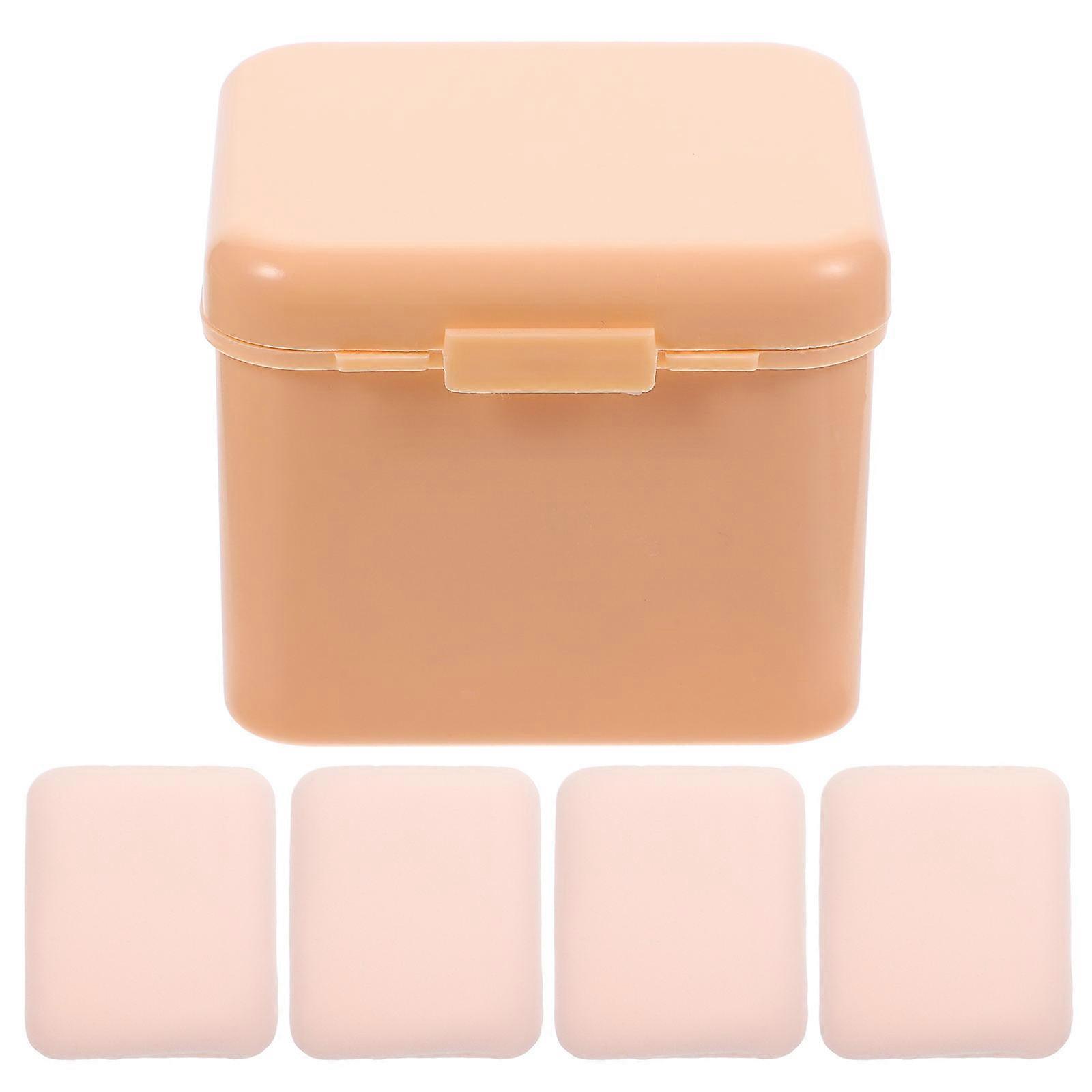 Powder Puff Small Makeup Sponges Chocolate Application Daily Makeup