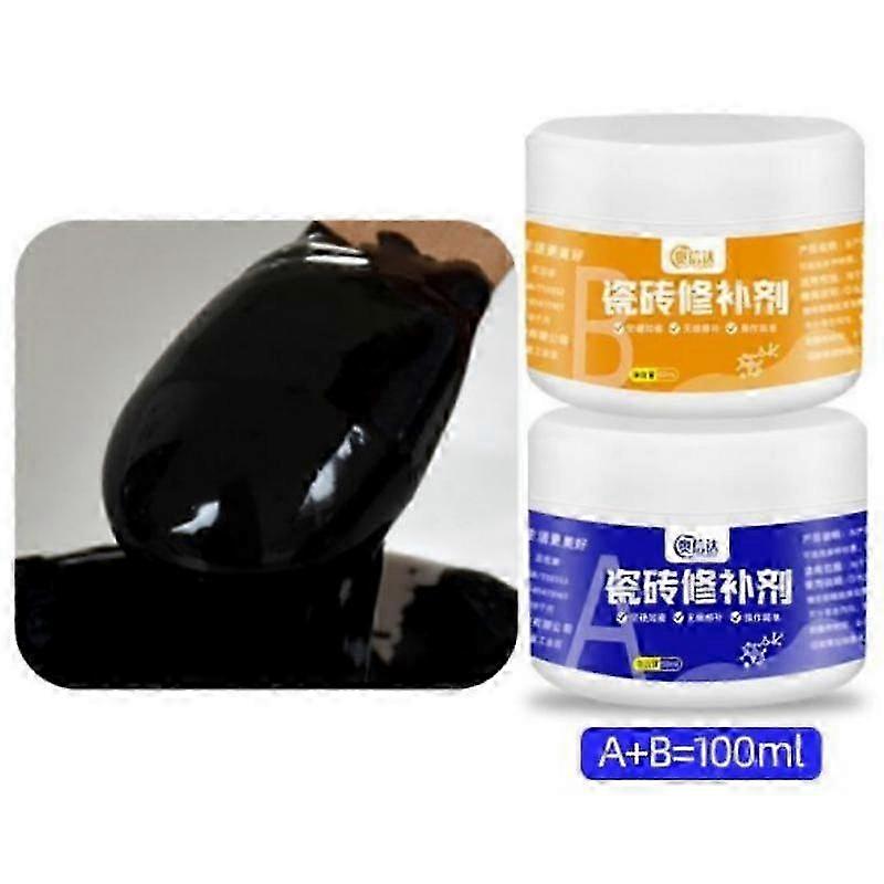100 ml Fayans Onarım Macun Ev Taş Çukur Onarım Mermer Seramik Yapıştırıcı Yer Karosu Sır Repa