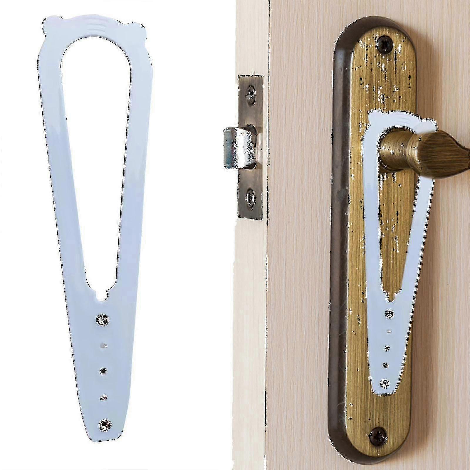 1pcs Cat Door Holder Latch, Flex Latch Strap, Child And Dog Proof Door Lock, Let's Cats In And Keeps Dogs Out SZRH A-V
