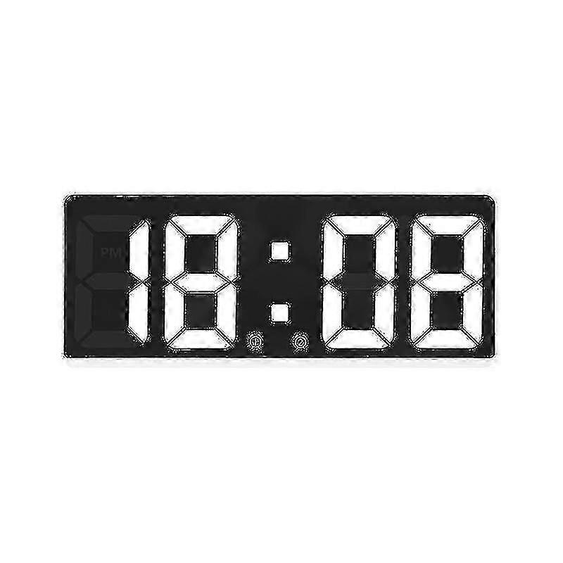 Smart Large Digital Wall Clock with App Control, Countdown Function, Adjustable Brightness & Volume, Alarm with Snooze