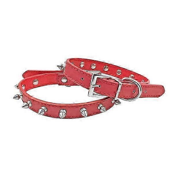 Studded Dog Collar L (37-47CM) - Select Your Color