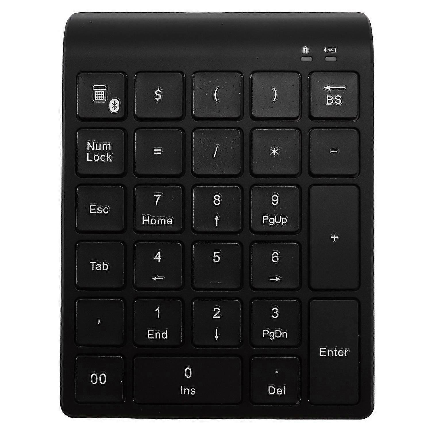 27 Keys Bluetooth Wireless Numeric Keypad Mini Numpad With More Function Keys Digital Keyboard For