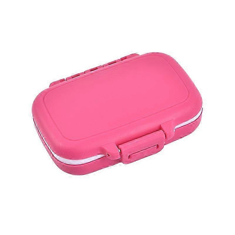 2025 Huiyun 1pc Foldable Daily Vitamin Medicine Pill Box Case Container 3 Grids Portable Travel Storage Organizer Container Case