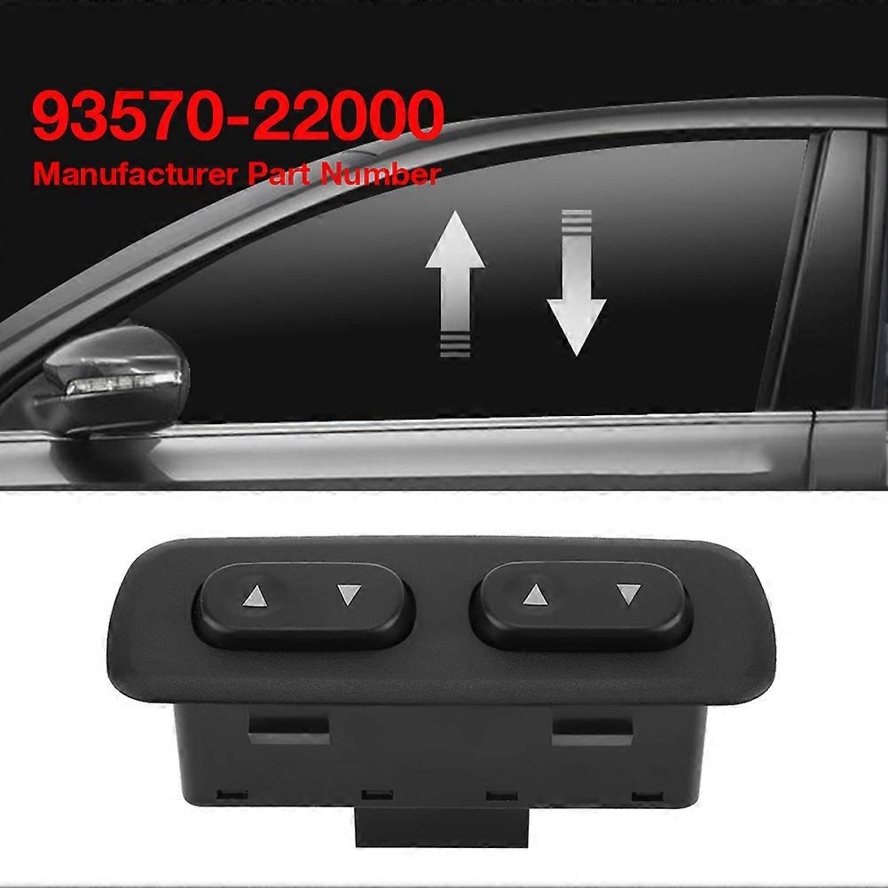 Single Power Master Window Regulator Control Switch Button for Peugeot 207 6490.E2