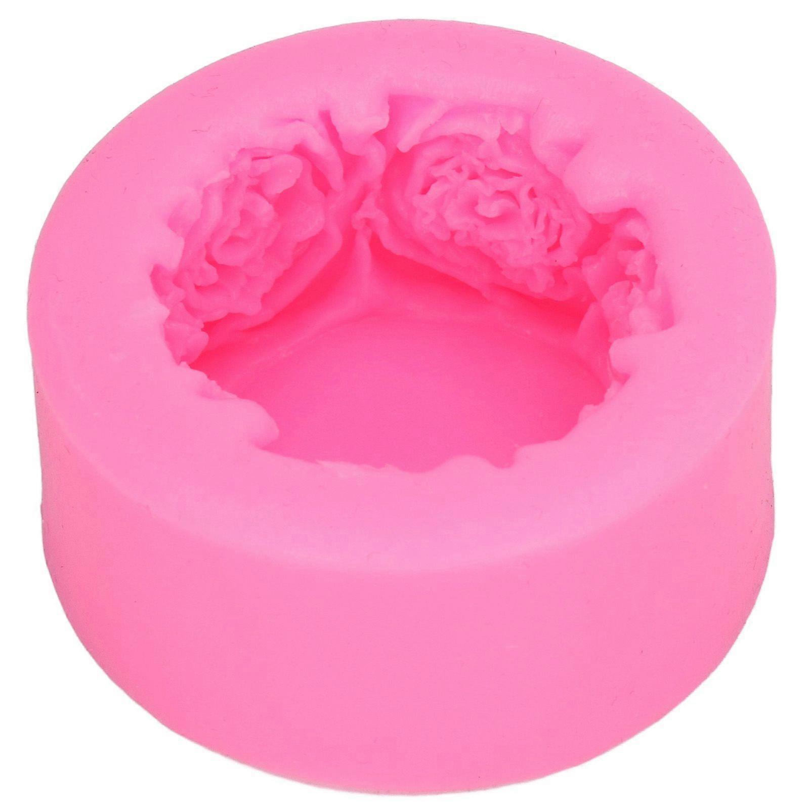 2025 Latest Model  Silicone Fondant Mold Rose Pattern Highly Durable Nonstick