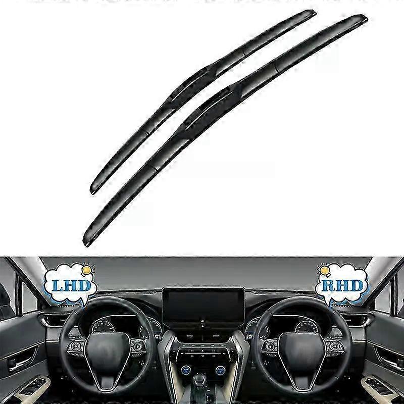 Silicone Wiper Blades for Compatible Brand CR-V 5th Gen RW 2017-2022 Front Rear Windshield Accessories Refill