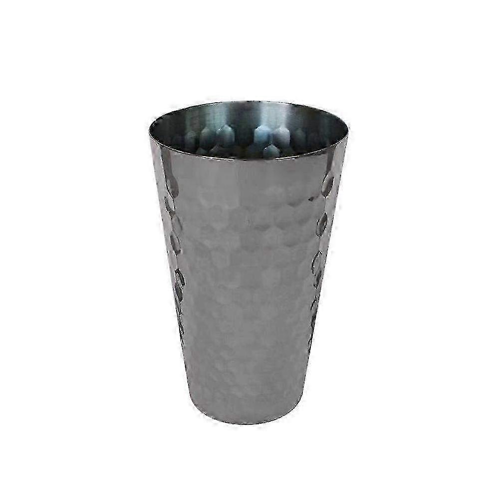 12 oz kopper i rustfrit stål til at drikke, ægte hamret glas i rustfrit stål Cup_XG