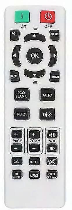 Universal Projector Remote Control for HT1070A W1050 Models - Direct Replacement RC02