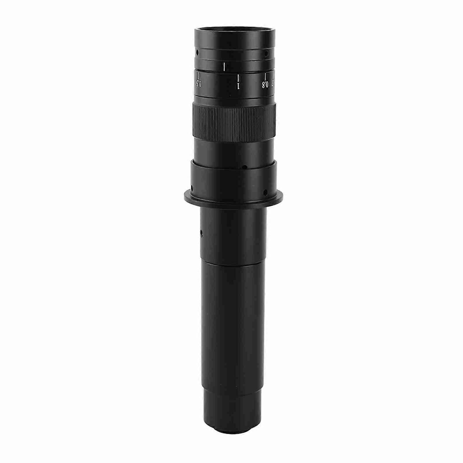 300X Adjustable 25mm Zoom C-Mount Lens 0.7X-4.5X Industrial Microscope Camera Magnifying Lens