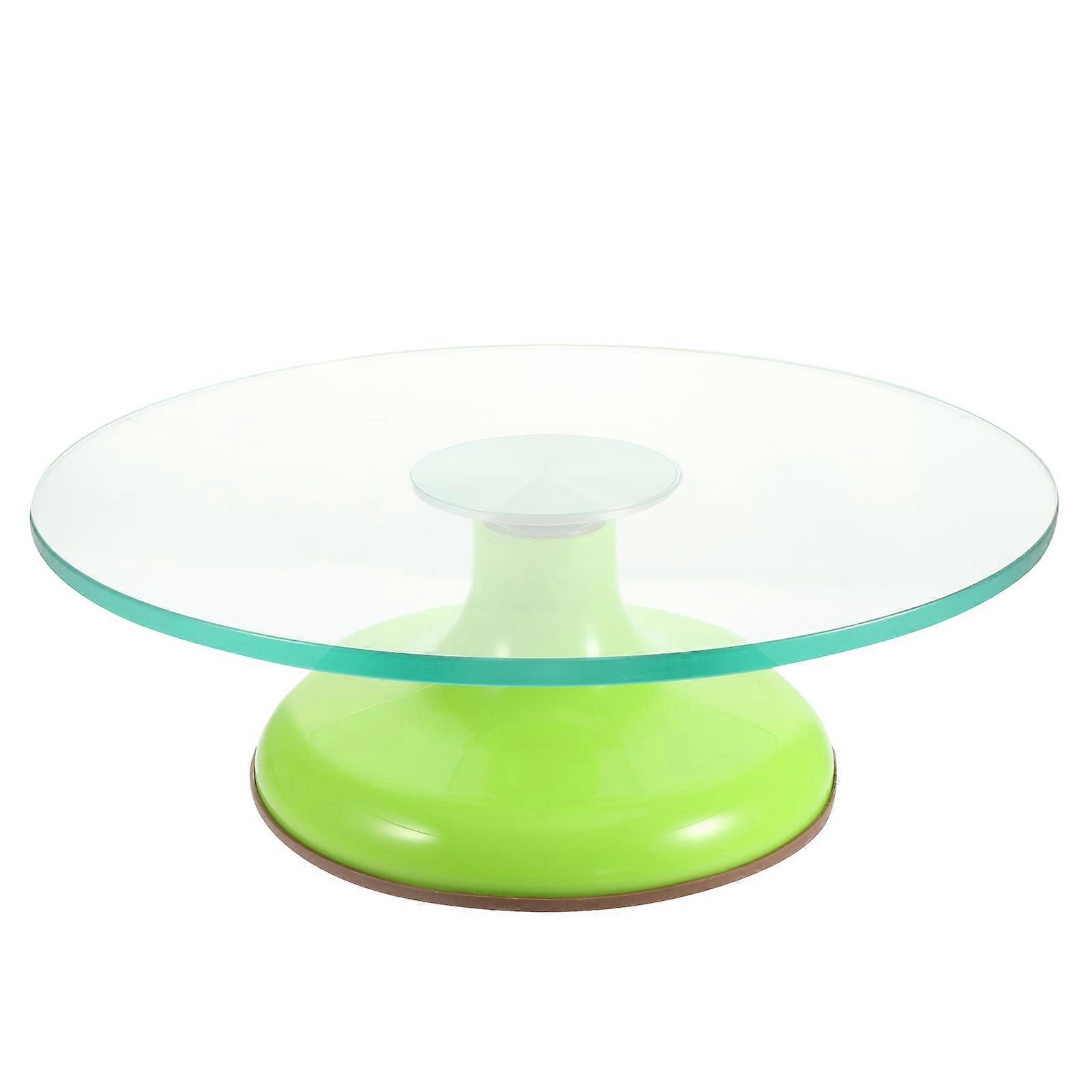 Baking Needs for Home Baker Cake Decorating Turntable 30X30X10CM Green 1Pack
