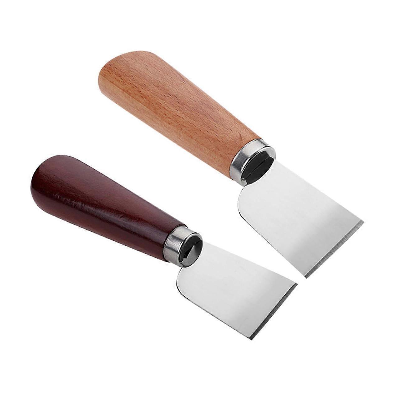 2Piece DIY Leather Tool Leather Cutter for Precise Cutting Processing for Crafts and DIY Projects, Durable Materials for Wallets, Belts, and Bags.