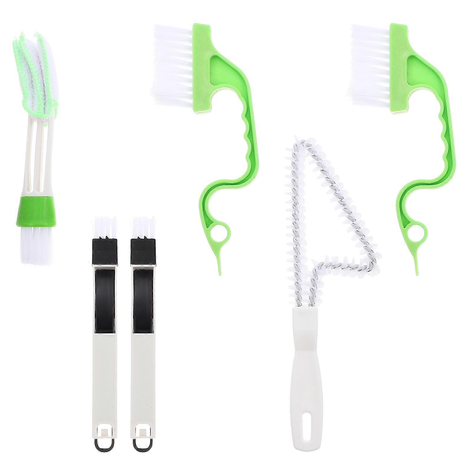 Vent Duster Triangular Shaped Window Cleaner Tool For Business Owners Commercial Cleaning 9.1×2.8×0.6In 1Set