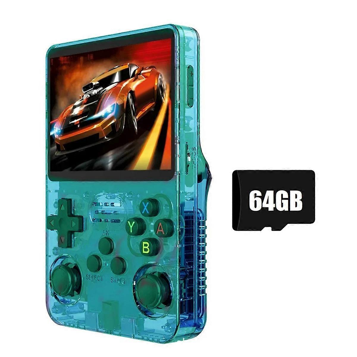 K36S R36S Retro Game Console 64GB Linux System 3.5 Inch IPS Screen D