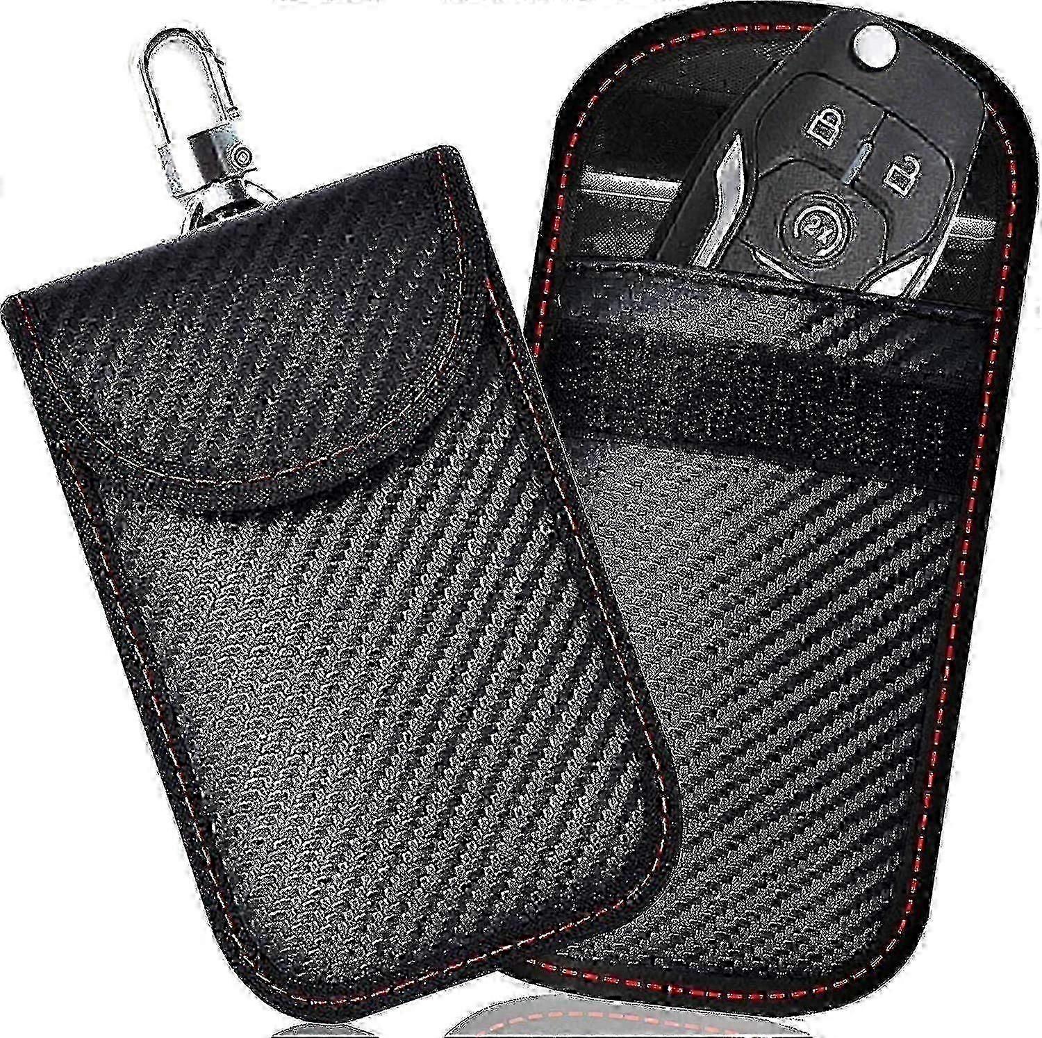 2er-Pack Faraday-Taschen für Autoschlüsselanhänger – Schutz