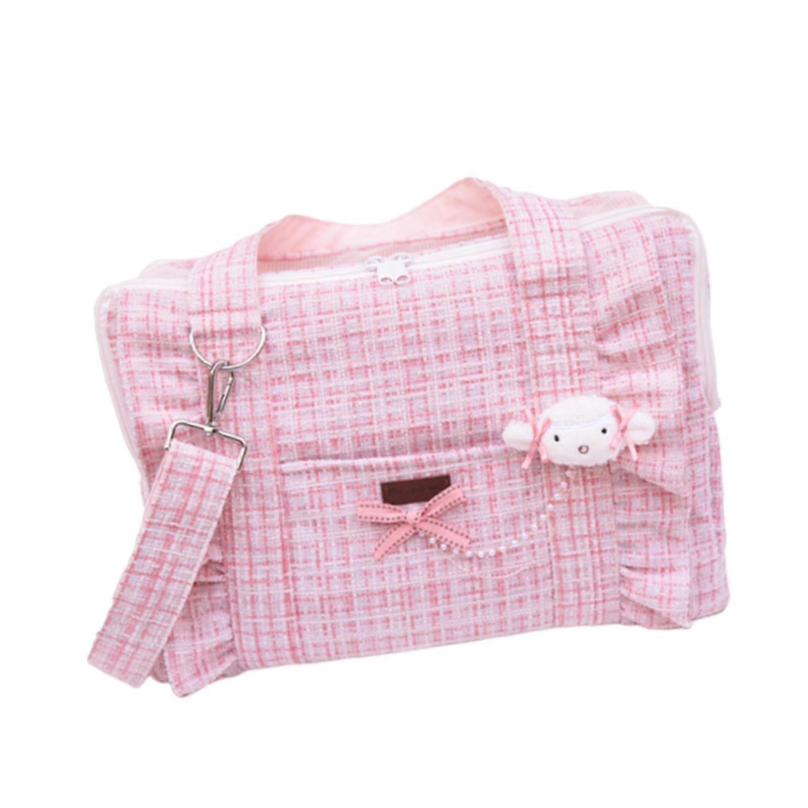 Pet Travel Bag for Shopping, Breathable Carrier for Puppies, Lightweight Design, Durable Material, Medium Size