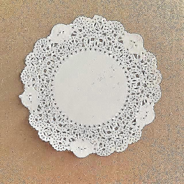 50 عبوة من المفارش الورقية البيضاء الصديقة للبيئة - مثالية لحفلات الزفاف وأعياد الميلاد