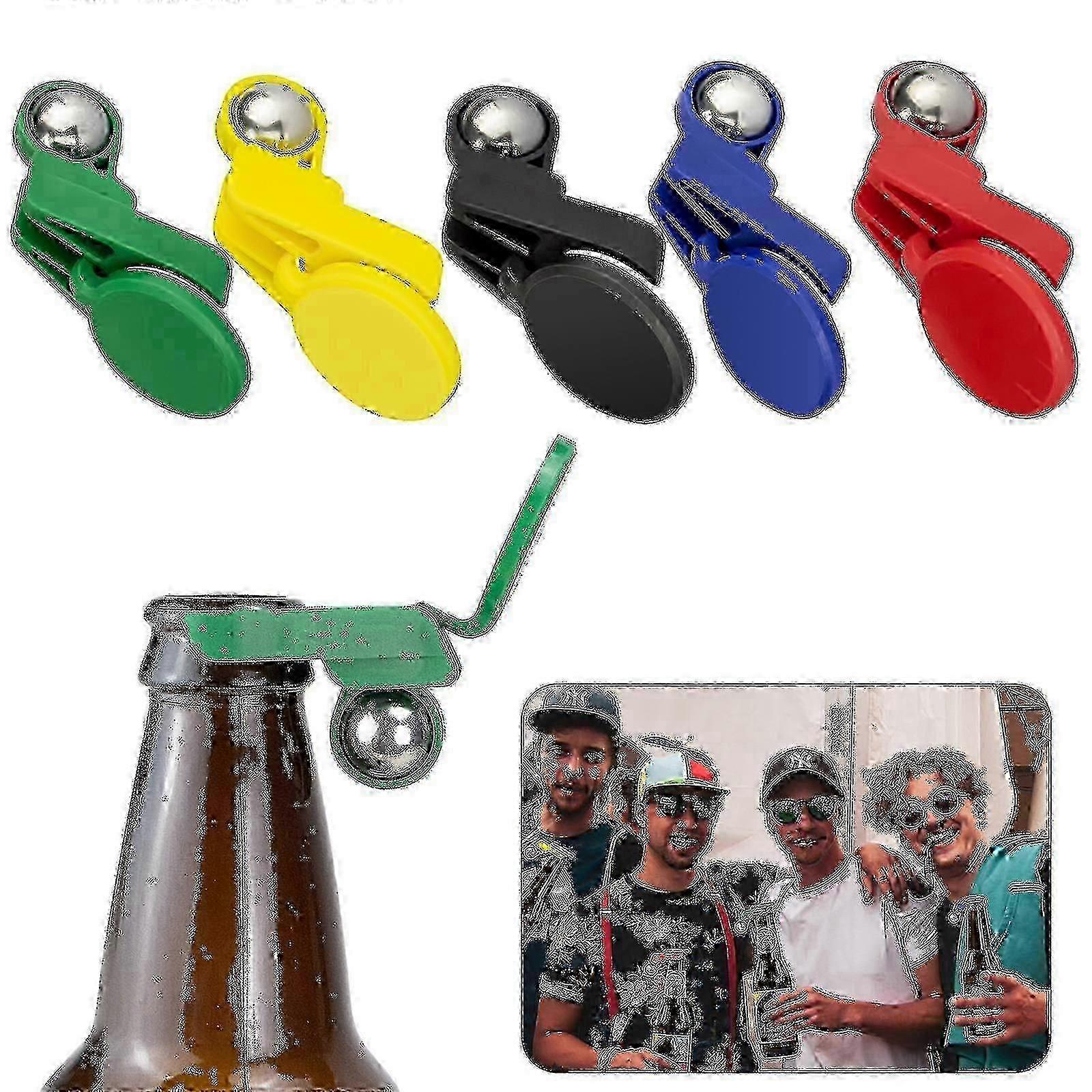 Fully Automatic Beer Caps Set - 5/10pcs Bottle Cap for Beer & Cola Bottles - Easy to Use Closure Solution