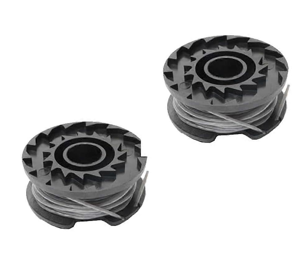 2 PCS Strimmer Spool 1.65 mm x 4.9 m Compatible with ART 23 SL 26 SL EasyGrassCut 18 23 26 Grass Trimmer Replacement Wire
