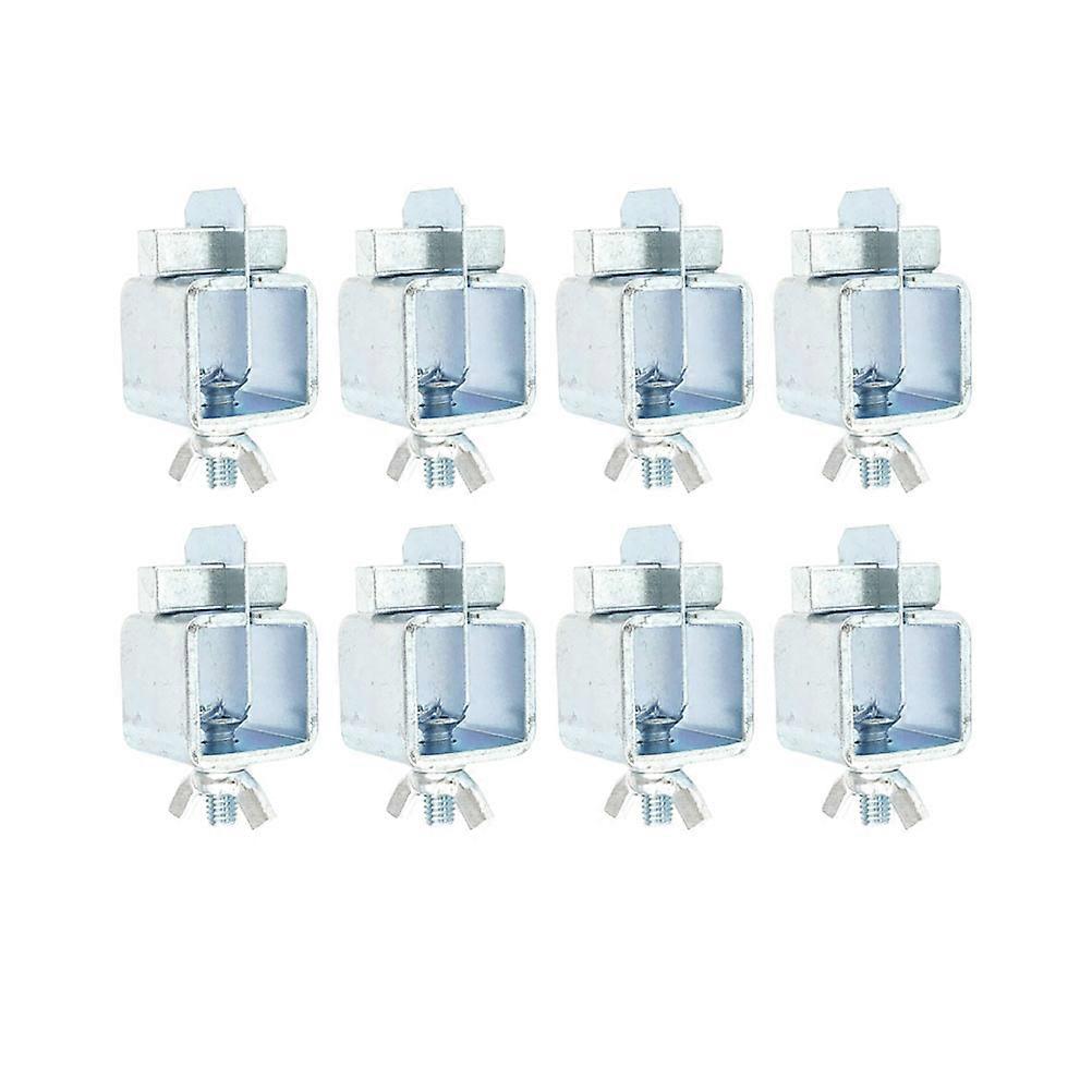 Clamps Auto Body Panel Anodized 360 Degrees Rotation Welding Accessory 8Pcs