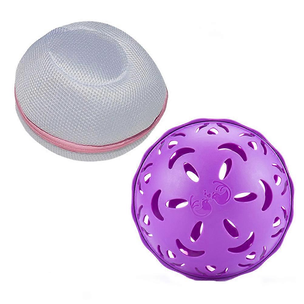 Reusable Laundry Washing Balls Ceramic Cleaning For Bra Machine Washing Round 17x17x13cm 1 Set
