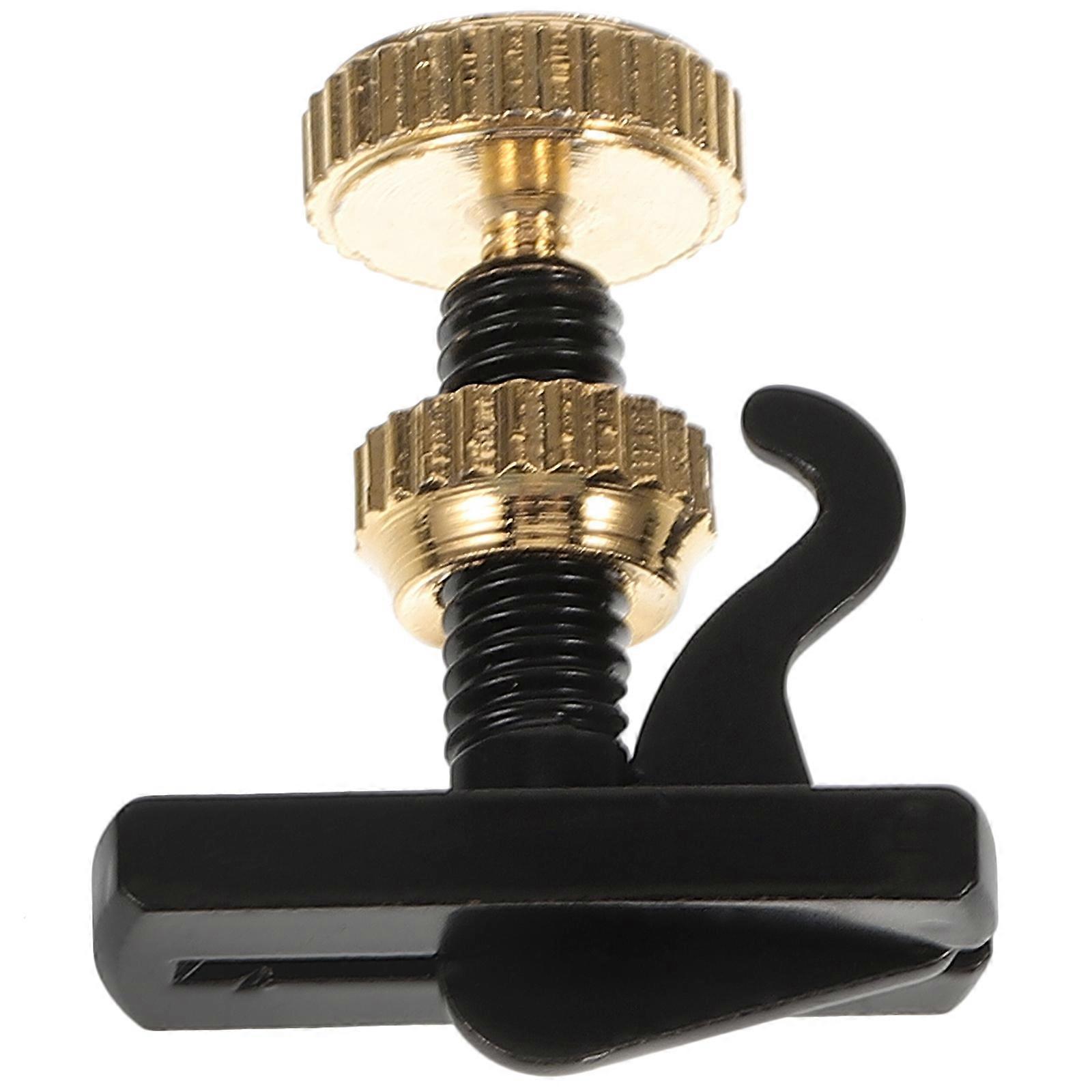 Screw Fine Tuner for Violin with Durable Metal Material Black Color Easy to Replace and Use
