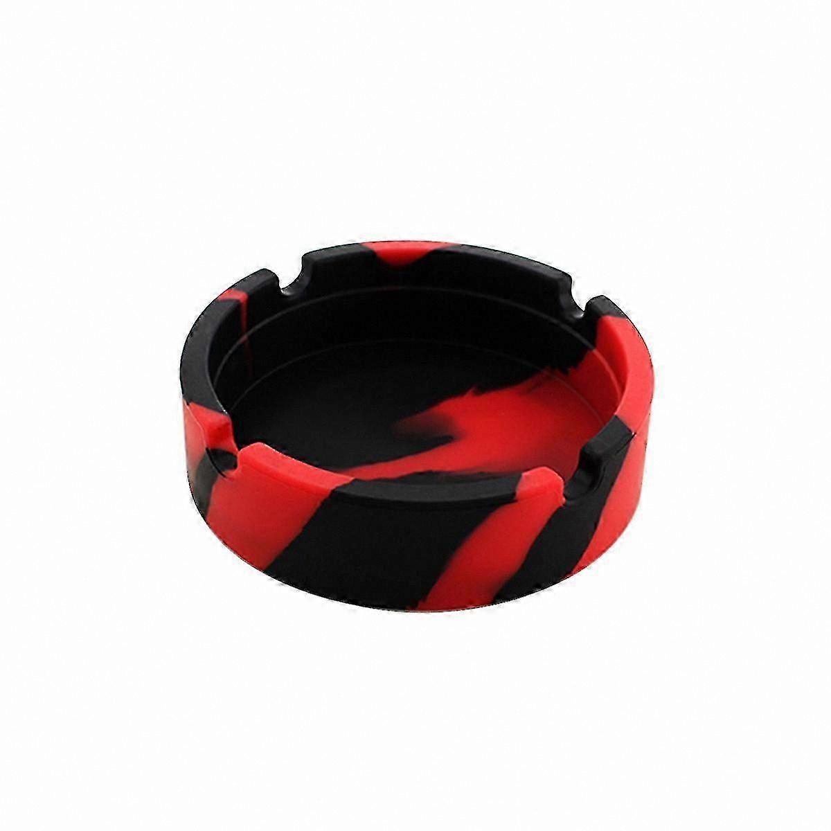 Durable Round Ashtray for Automotive and Home Use Heat Resistant Unbreakable Design