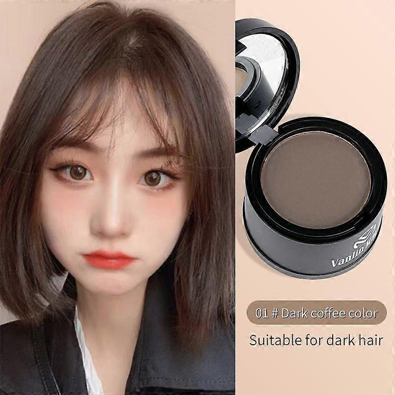 بودرة Root Touch Up ، بودرة شعرية فورية للمناطق الرقيقة وتغطية الشعر الرمادي ، غطاء طبيعي وغير دهني للنساء والرجال