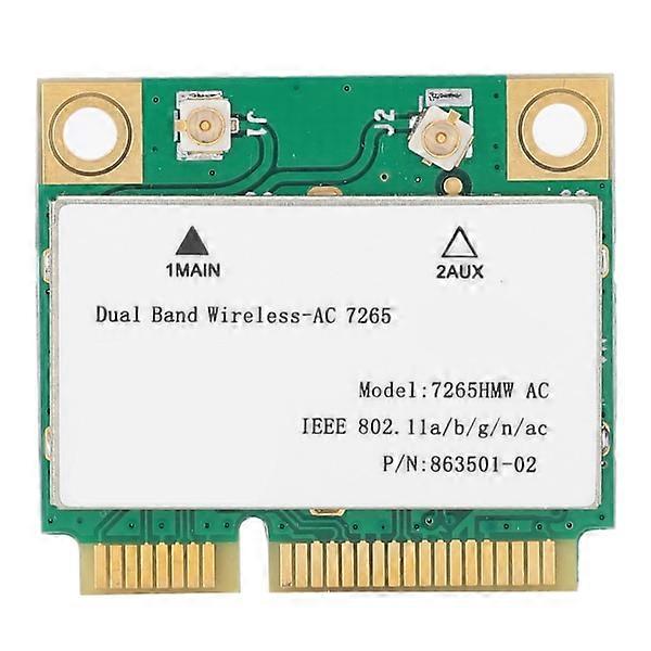 Mini PCIE Wifi Card DualBand Wireless Adapter Network Parts 802.11AC 7265HMW AC