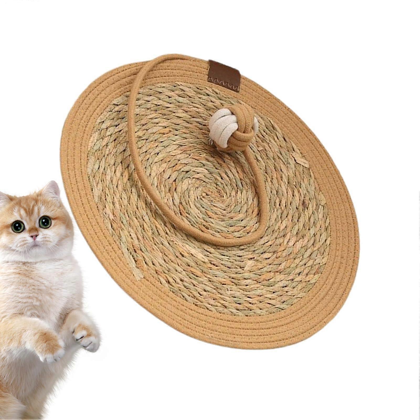 Cat Scratching Mat Easy-To-Clean, Breathable Design, Soft-Touch Surface, Brown