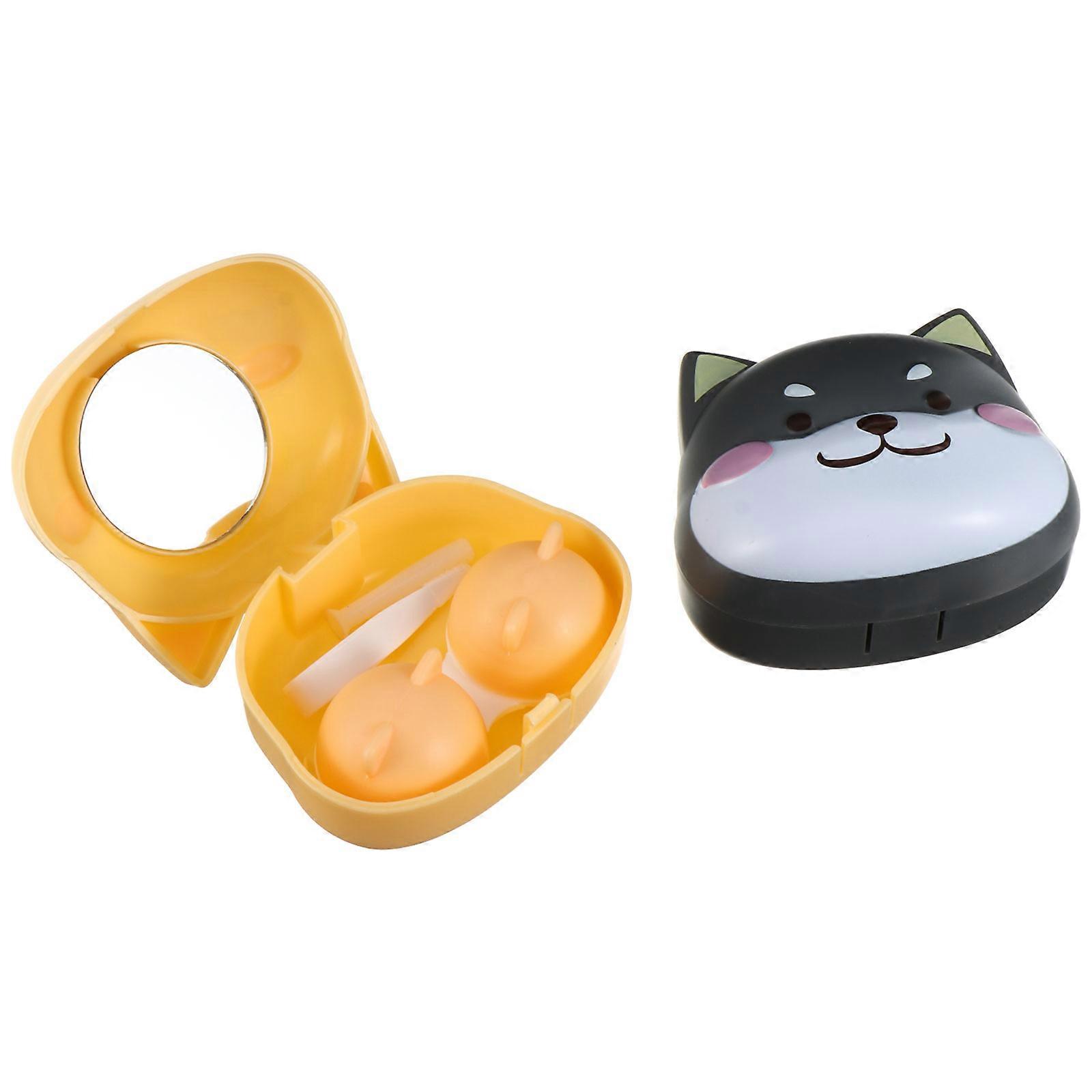 Creative Portable Lens Cases For Travel And Outdoor Activities Assorted Color Tightly Sealed 2Pcs