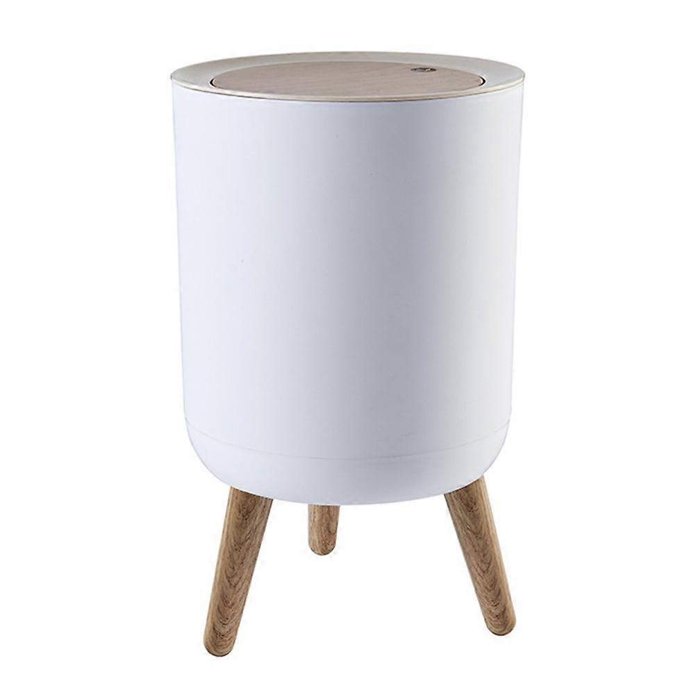 Office Trash Bin Tall Garbage Storage Holder 7L Large Capacity Trash Can