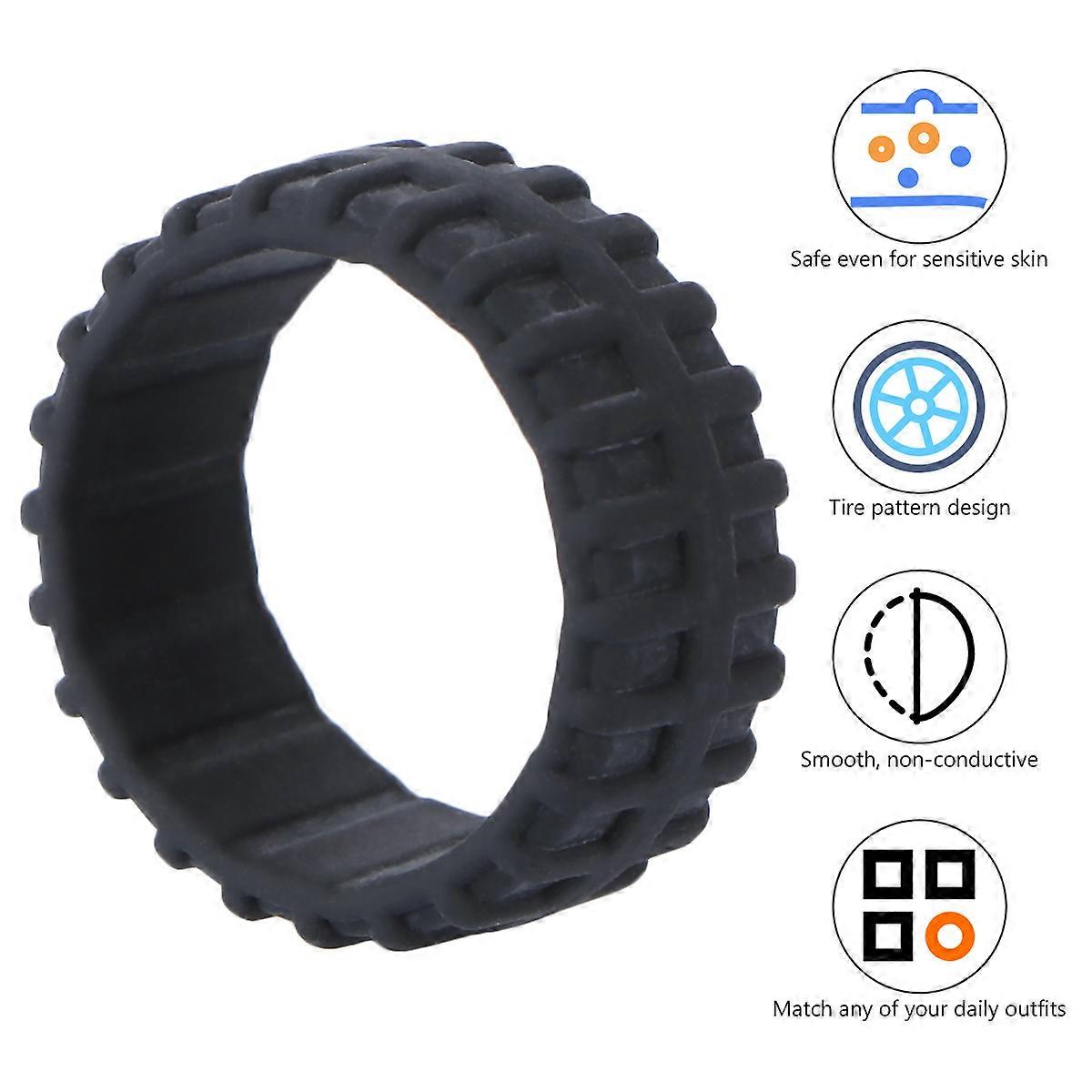 Here's a polished and professional product description for your **Unique Breathable Silicone Ring for Sports**, suitable for use in online listings,