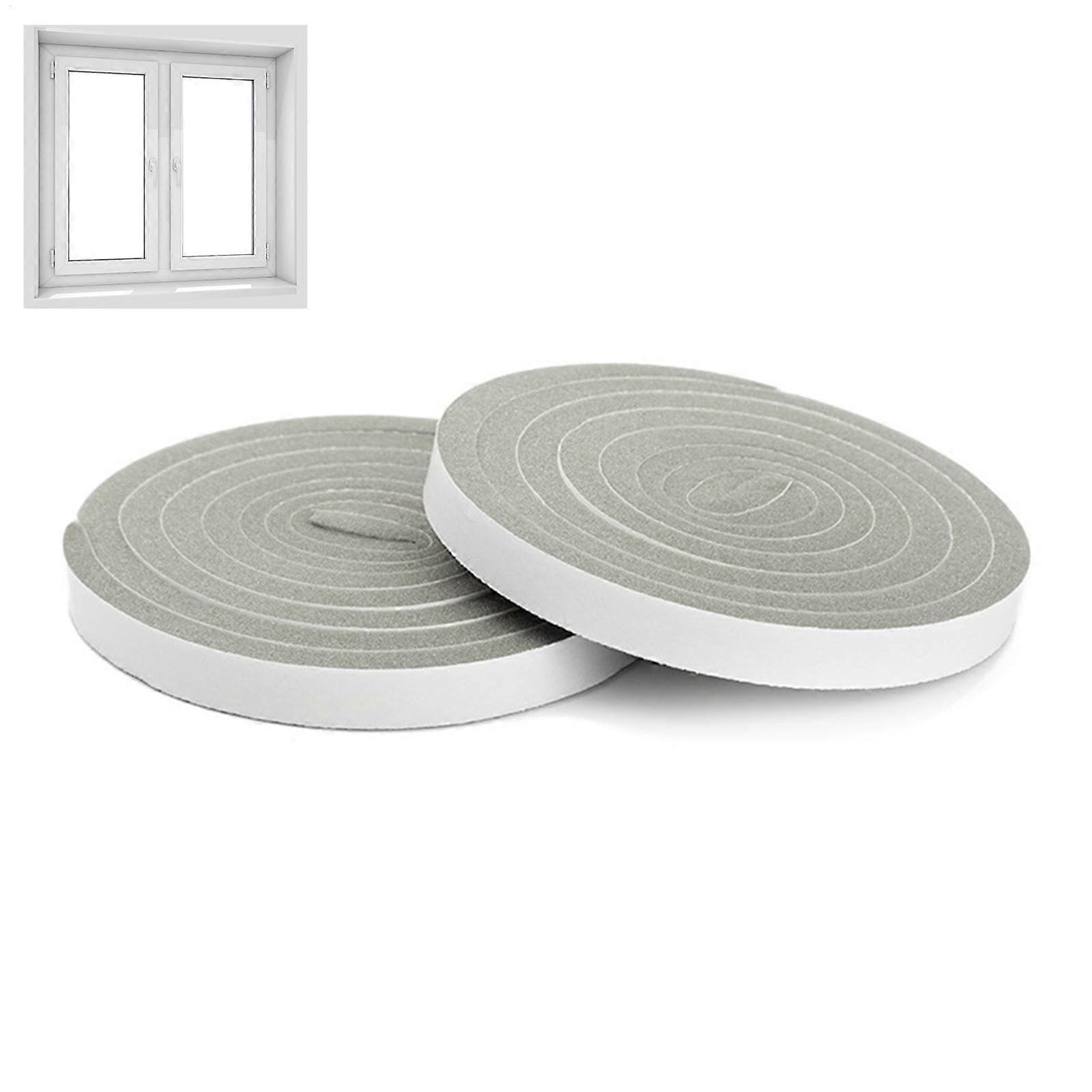 Weatherproof Door Seal 6.56 Foot SelfAdhesive Sealing Strip Reduces Noise