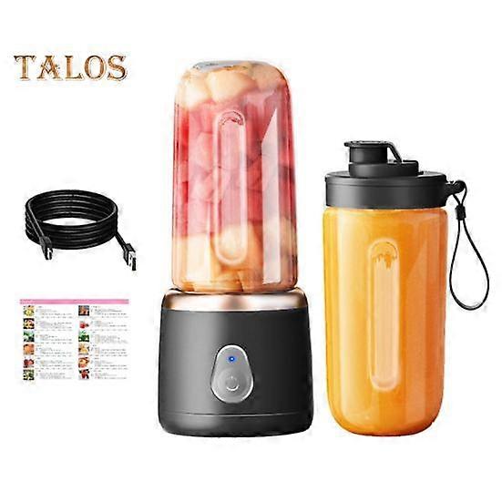 Wireless Portable Blender Fruit Juicer with 6 Sharp Blades Food Grade BPA Free Large Capacity Rechargeable Electric Mixer Blender