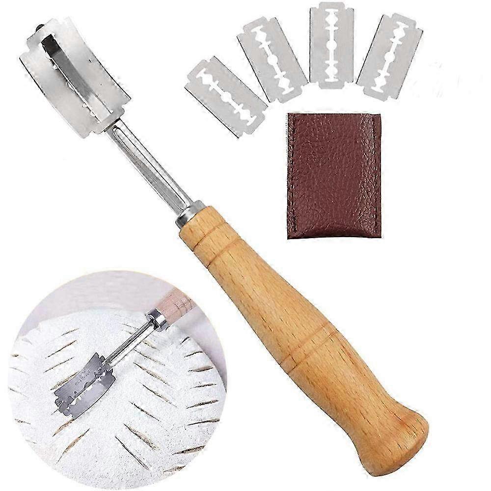 Ergonomic Artisan Bread-Making Scoring Tool - Precision Cutter for Perfect Loaves & Bakery-Style Crusts