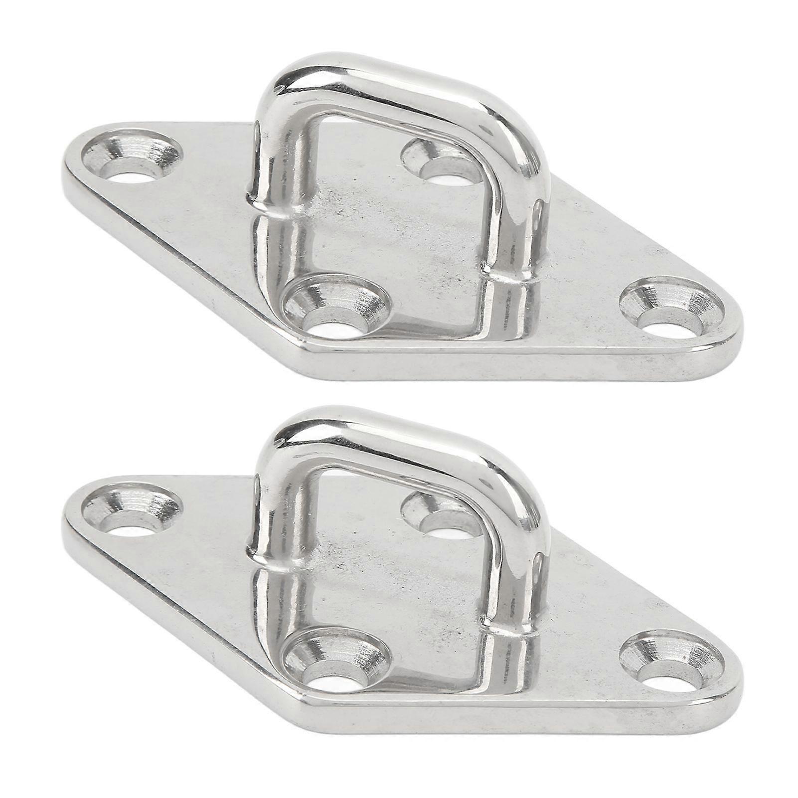 316 stainless steel eye plate ceiling hook 2 pcs