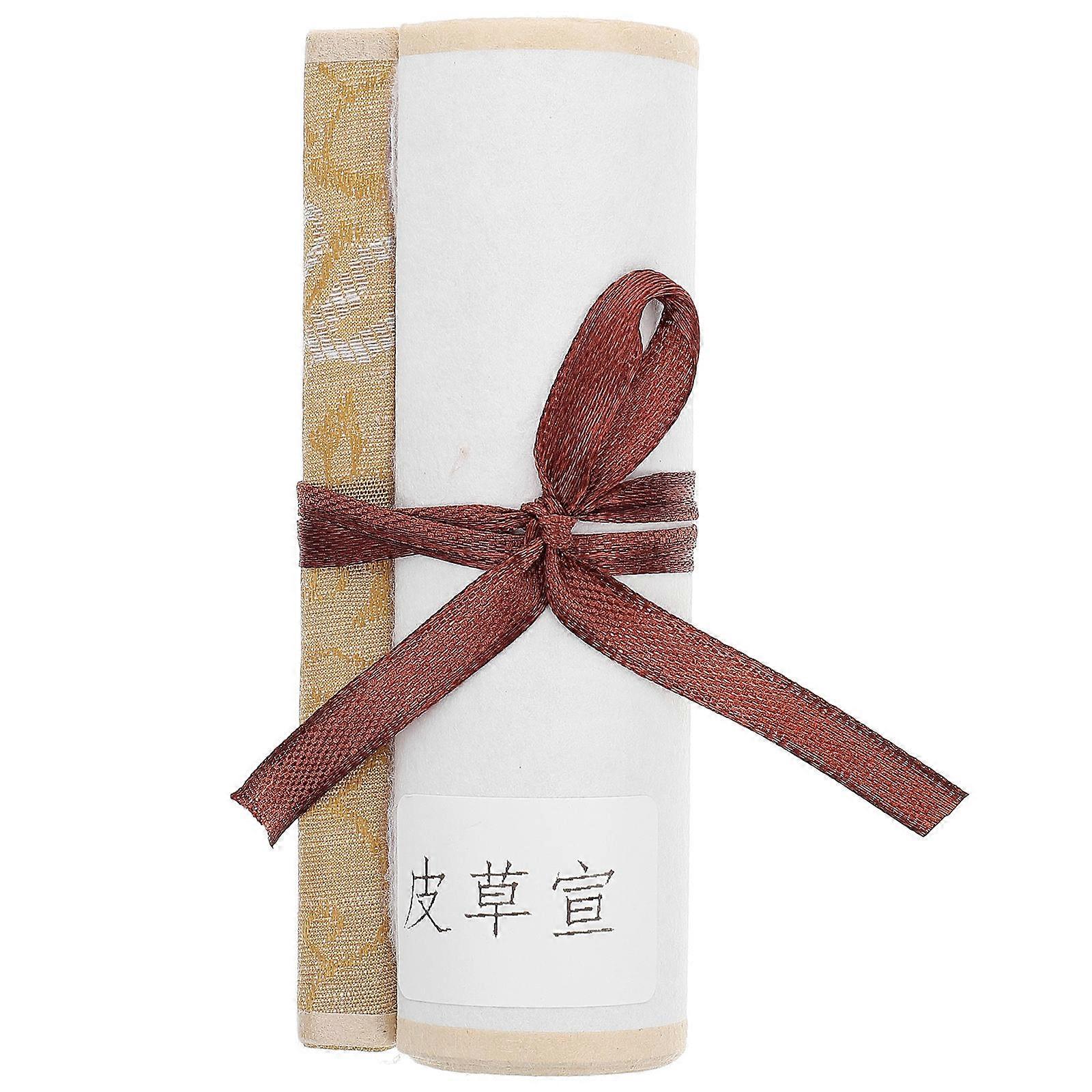 Calligraphy Paper Scroll with Moderate Ink Inhibition for Art Enthusiasts