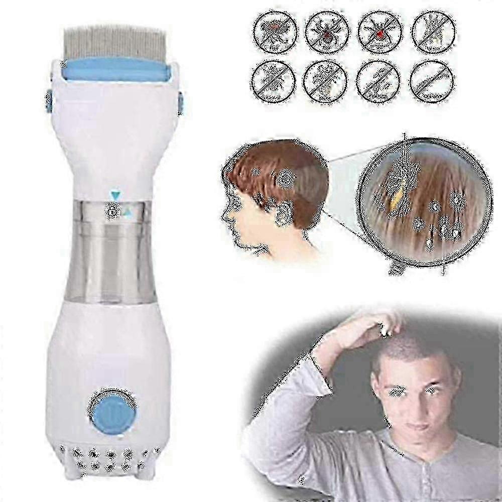 Electric Lice Comb,pet Lice Comb Vacuum Cleaner Electric Hair Cleaning Walkbee hwy