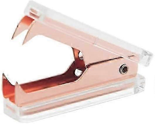 Roségold Heftklammern, Lern-Schreibwaren-Heftklammerentferner