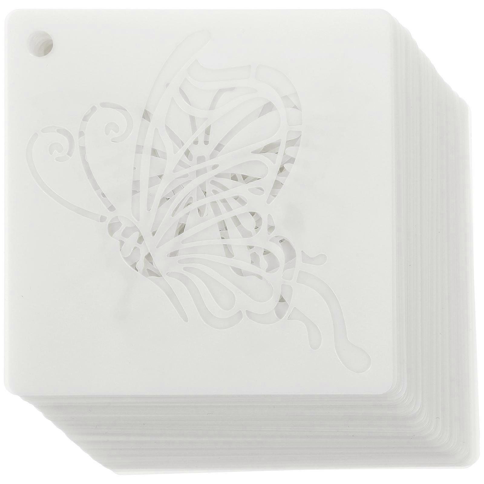 Reusable Graffiti Stencils for DIY Handicraft Templates with Creative 60 Sheets