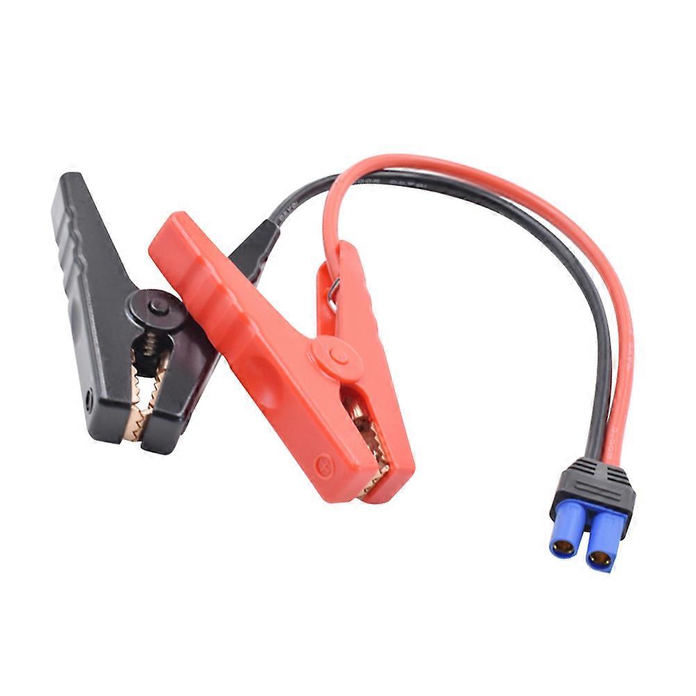 Car Emergency Jump Starter Cable Clamp with Reverse Storage Battery Clip, Insulated for Safe Vehicle Startup and Battery Replacement