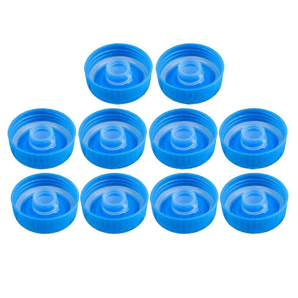 10 Pcs Splash Water Jug Caps Non Spill Bottle Caps with Thread Seal, Design for Home, Office, School, Gym and Outdoor Use