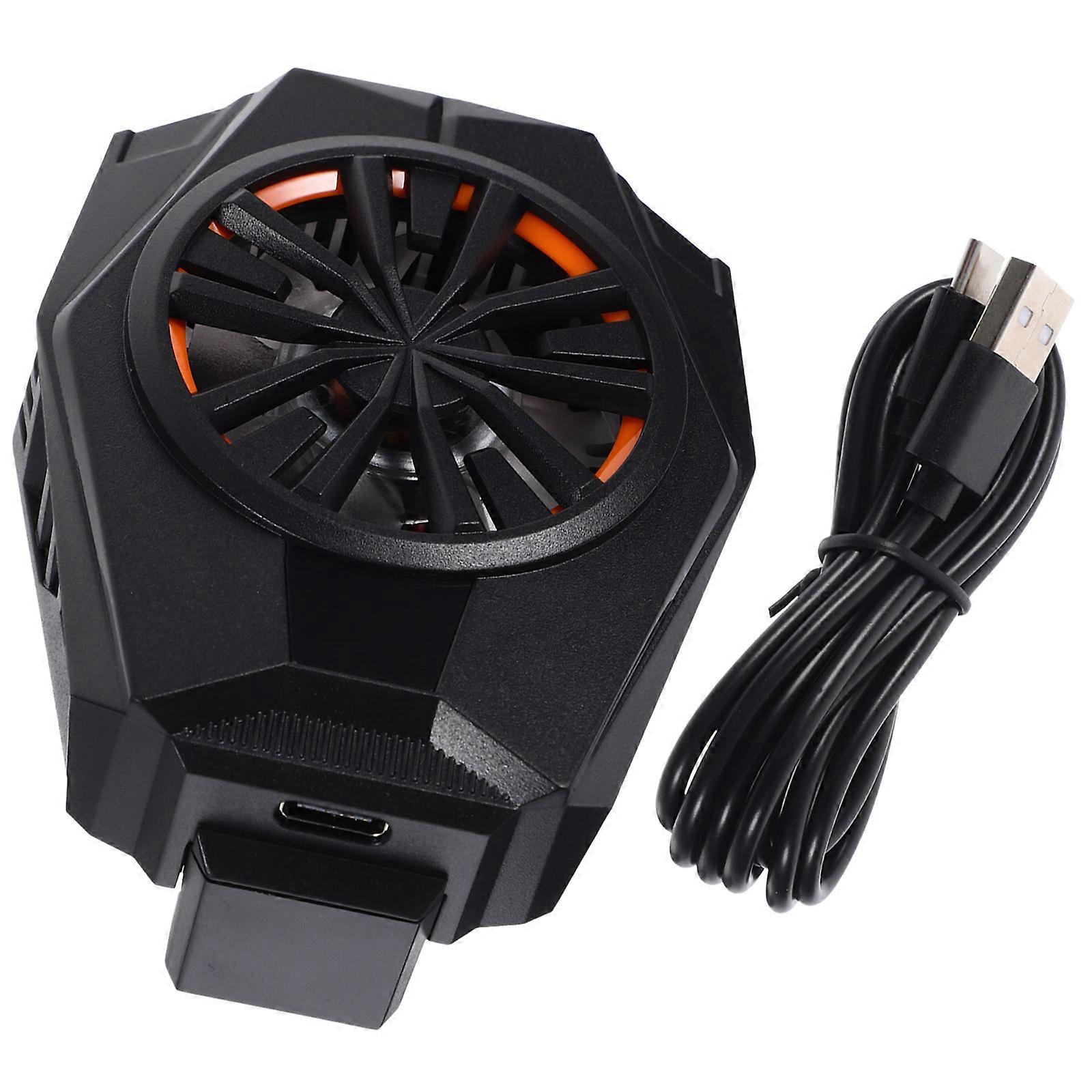 Lightweight Phone Cooler 1Pcs Rectangular Game Bracket High Performance Silent Design Durable ABS PC