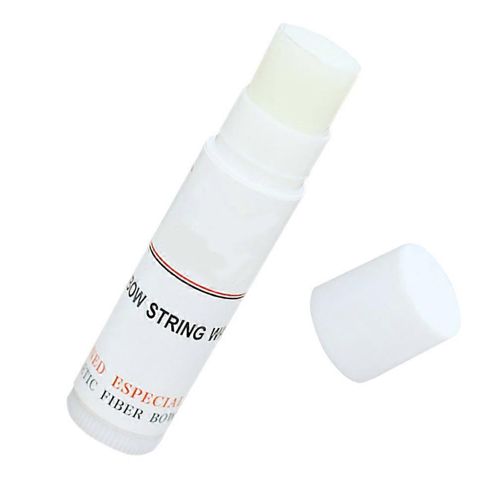 Professional Wax Bowstring Wax Recurve String Wax Archery Equipment Shooting Sports Cylindrical 1.5x6cm White 1Pcs
